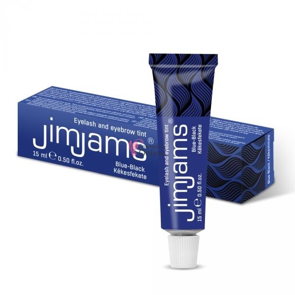 Vopsea pentru gene si sprancene JimJams 15 ml Negru Albastrui art JI1012